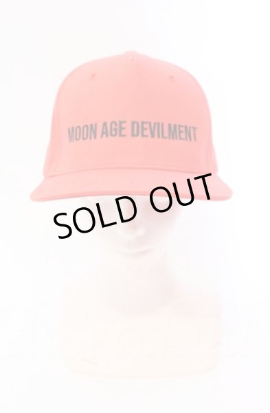 画像2: Moonage Devilment / ロゴフラットバイザーキャップ F レッド O-25-11-06-037-Mo-za-YM-OS (2)