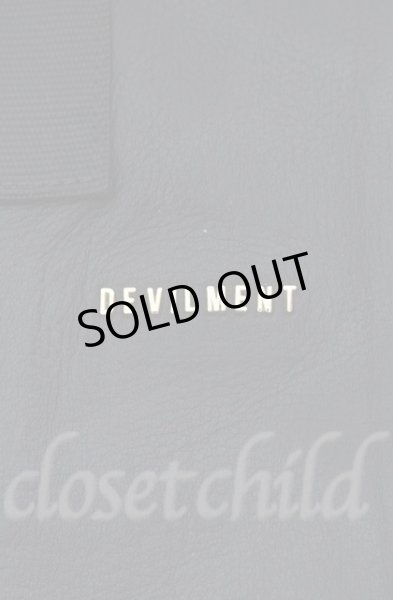 画像2: Moonage Devilment / レザーショルダーバッグ  ブラックｘゴールド O-25-11-06-038-Mo-ba-YM-OS (2)