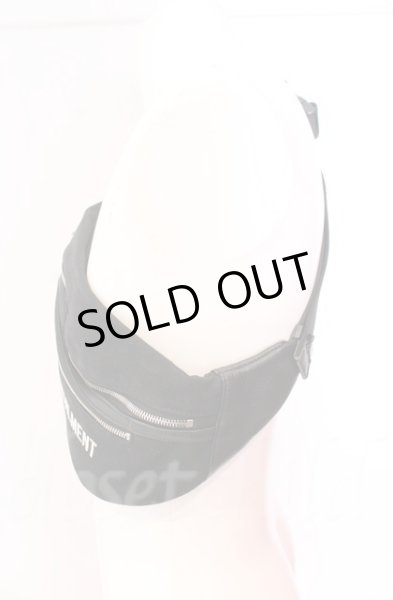 画像3: Moonage Devilment / エンブロイダリー切り替えボディバッグ  ブラック O-25-11-06-039-Mo-ba-YM-OS (3)