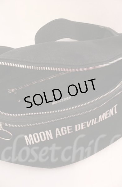 画像5: Moonage Devilment / エンブロイダリー切り替えボディバッグ  ブラック O-25-11-06-039-Mo-ba-YM-OS (5)