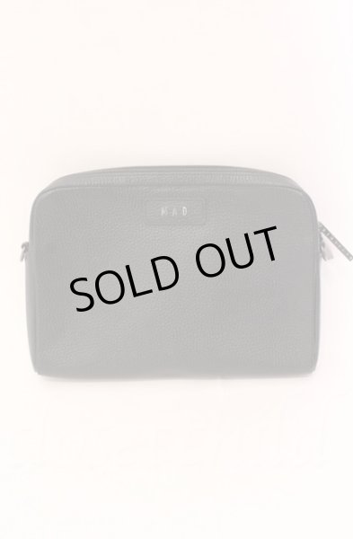 画像1: Moonage Devilment / カウレザーシボ加工クラッチバッグ  ブラック O-25-11-06-040-Mo-ba-YM-ZT155 (1)