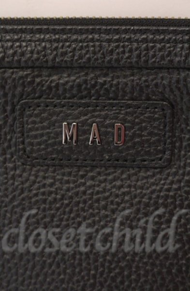 画像2: Moonage Devilment / カウレザーシボ加工クラッチバッグ  ブラック O-25-11-06-040-Mo-ba-YM-OS (2)