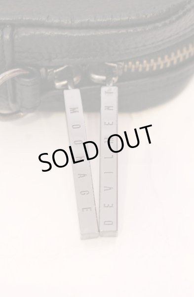 画像4: Moonage Devilment / カウレザーシボ加工クラッチバッグ  ブラック O-25-11-06-040-Mo-ba-YM-ZT155 (4)