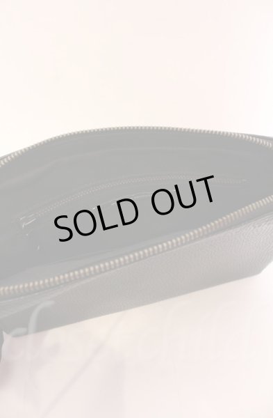 画像5: Moonage Devilment / カウレザーシボ加工クラッチバッグ  ブラック O-25-11-06-040-Mo-ba-YM-ZT155 (5)