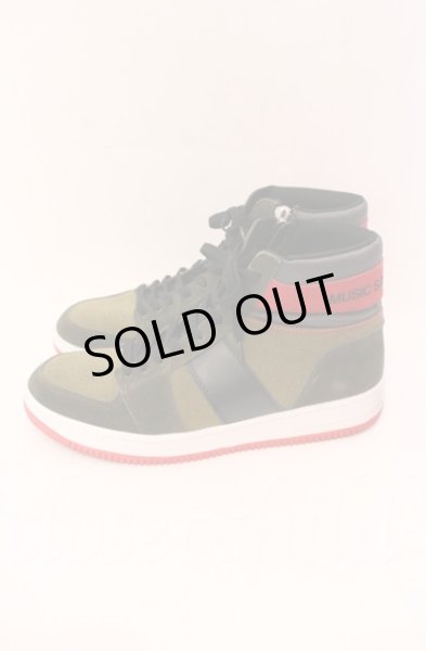 画像3: MSML / SUEDE ZIP SNEAKER スニーカー 27cm カーキ O-25-11-06-042-MM-sho-YM-ZT-S003 (3)