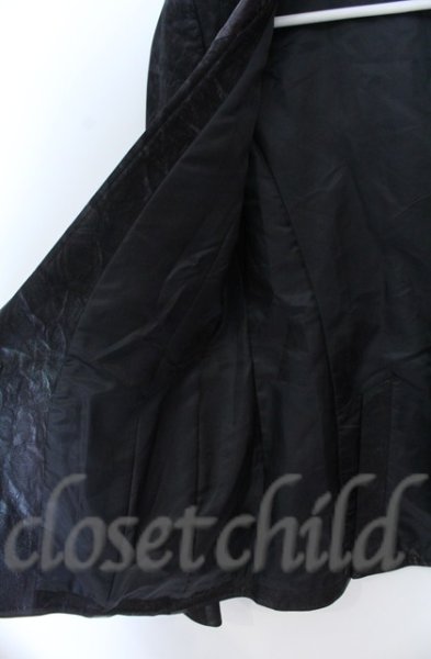 画像9: IFSIXWASNINE / JK-W PEAK+SKL ラムヌバックグリッターテーラードジャケット レディース1 グリーンラメｘブラック O-25-11-06-007-IF-ja-YM-OS (9)