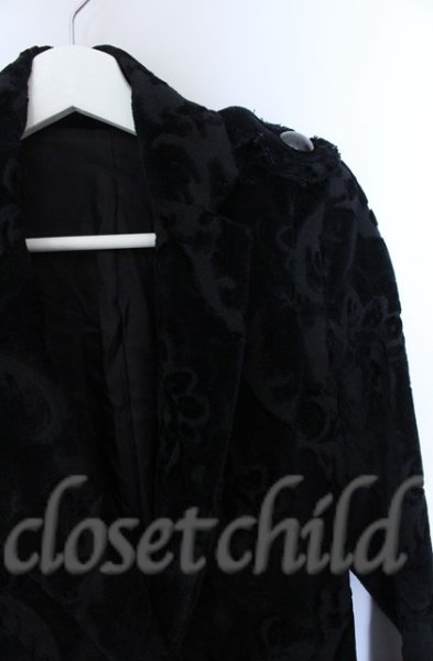 画像3: IFSIXWASNINE / ROCKTROTTER-CT/M ジャガードコート【メンズ1】 1 ブラック O-25-11-06-008-IF-ja-YM-OS (3)