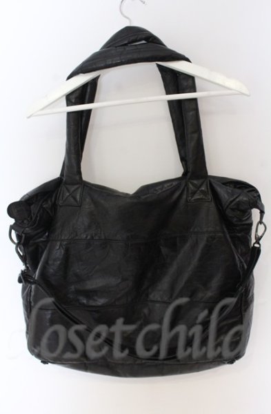 画像4: Roen / レザーボストンバッグ  ブラック O-25-11-06-009-Ro-ba-YM-OS (4)