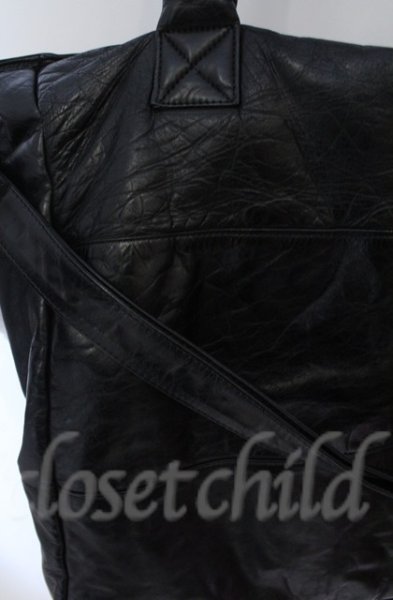 画像5: Roen / レザーボストンバッグ  ブラック O-25-11-06-009-Ro-ba-YM-OS (5)