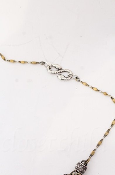 画像5: gunda / TAROT NERO ネックレス 首周り45cm シルバーｘゴールド O-25-11-06-010-gu-ac-YM-OS (5)