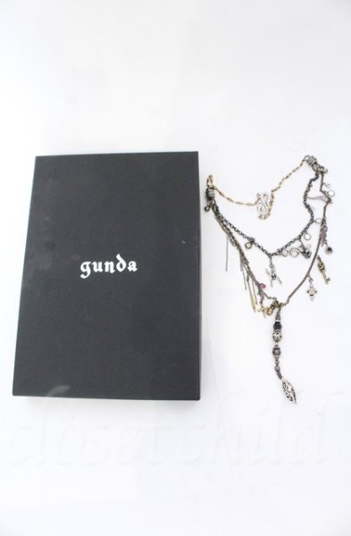 画像6: gunda / TAROT NERO ネックレス 首周り45cm シルバーｘゴールド O-25-11-06-010-gu-ac-YM-OS (6)