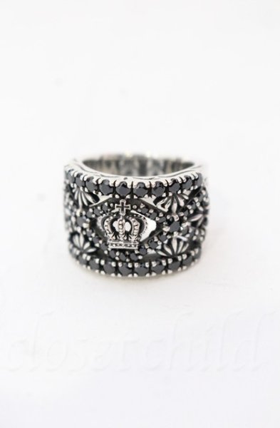 画像1: Justin Davis / GATSBY リング 12号 シルバー O-25-11-06-012-Ju-ac-YM-OS (1)