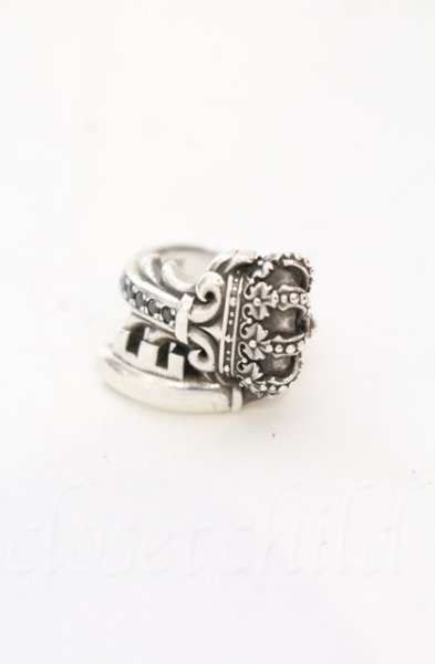 画像1: Justin Davis / Wrapture リング 9号 シルバー O-25-11-06-013-Ju-ac-YM-OS (1)