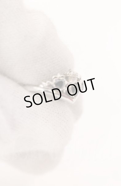 画像3: Justin Davis / PRINCESS HEART リング 9号 シルバーｘオニキス O-25-11-06-015-Ju-ac-YM-OS (3)