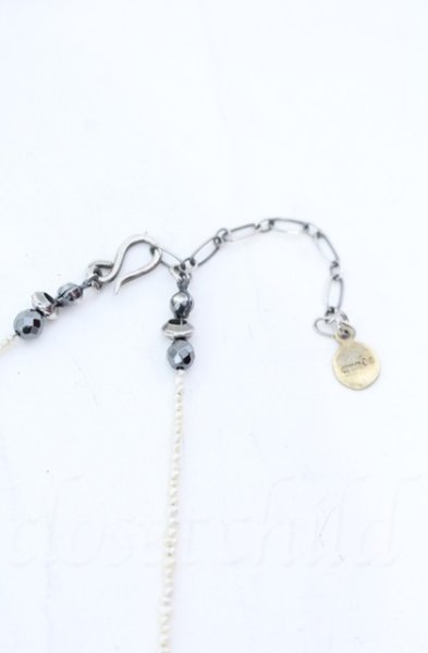 画像3: gunda / G SMALL NK ネックレス  ゴールドｘホワイト O-25-11-08-025-gu-ac-YM-OS (3)