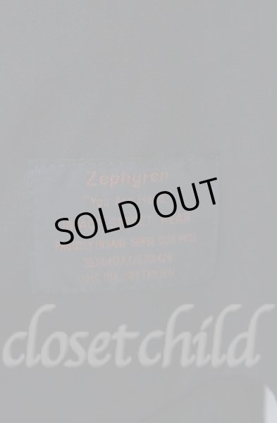 画像3: Zephyren / バックプリントツイルシャツ XL ブラック O-25-11-08-005-Ze-sh-YM-ZT150 (3)