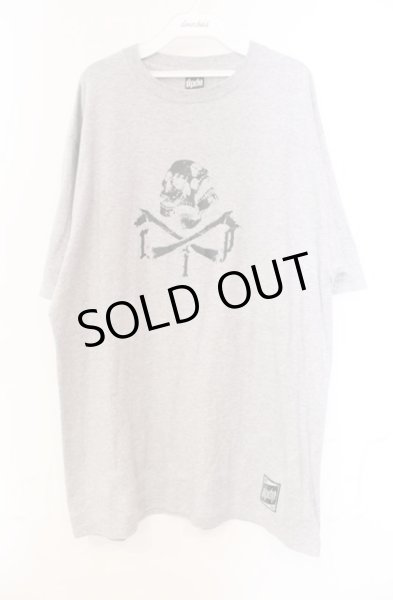 画像1: RIP DESIGN WORXX / スカルプリントBIG Tシャツ  グレー O-25-11-08-008-RI-ts-YM-ZT1111M (1)