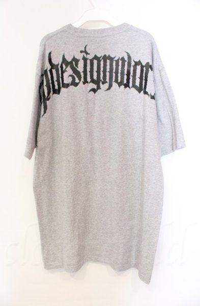 画像3: RIP DESIGN WORXX / スカルプリントBIG Tシャツ  グレー O-25-11-08-008-RI-ts-YM-OS (3)