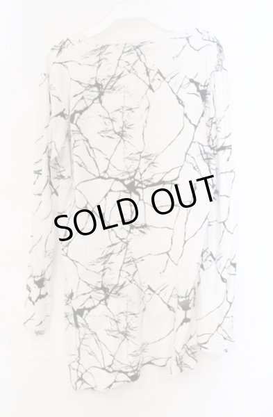 画像2: CIVARIZE / Destruction アシンメトリー変形カットソー 44 ホワイト O-25-11-08-009-CI-to-YM-OS (2)