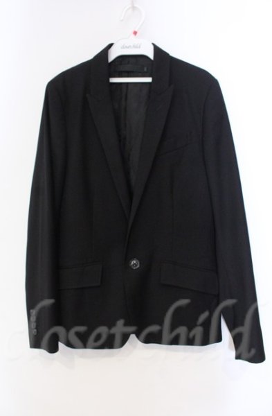 画像1: FUGA / Trivalve TRストレッチテーラードジャケット 44 ブラック O-25-11-08-010-FU-ja-YM-OS (1)