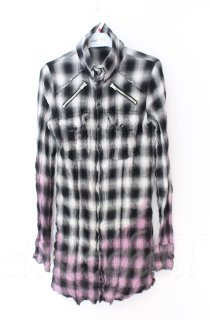 LGB チェックシャツ L.G.B. チェックシャツ グラデーションチェックシャツ グラデーション