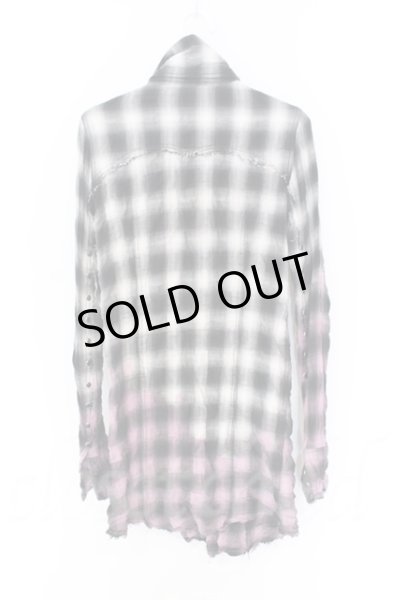 画像3: LGB / SHIRT-G/MID グラデーションシャツ 0（レディース） ブラックｘパープル O-25-11-08-014-LG-sh-YM-ZT160 (3)