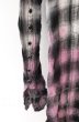 画像4: LGB / SHIRT-G/MID グラデーションシャツ 0（レディース） ブラックｘパープル O-25-11-08-014-LG-sh-YM-OS (4)