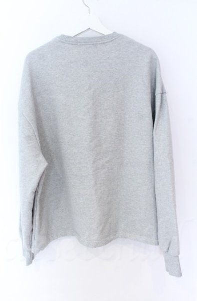 画像5: ADRER / デストロイスウェットトップス L グレー O-25-11-08-016-AD-to-YM-OS (5)