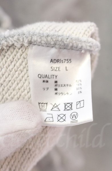 画像6: ADRER / デストロイスウェットトップス L グレー O-25-11-08-016-AD-to-YM-OS (6)