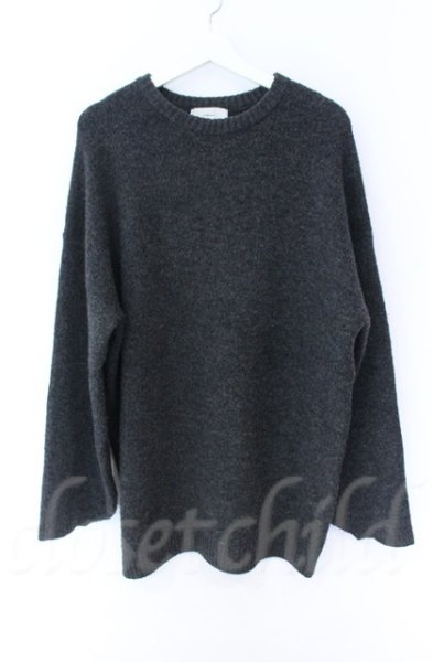 画像1: ADRER / BIGアクリルニットソー M グレー O-25-11-08-017-AD-to-YM-OS (1)