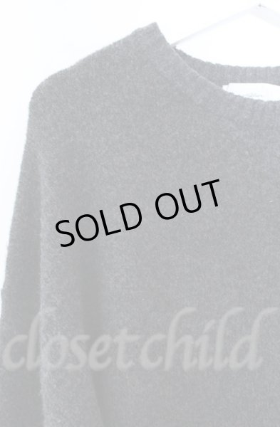 画像2: ADRER / BIGアクリルニットソー M グレー O-25-11-08-017-AD-to-YM-ZT160 (2)