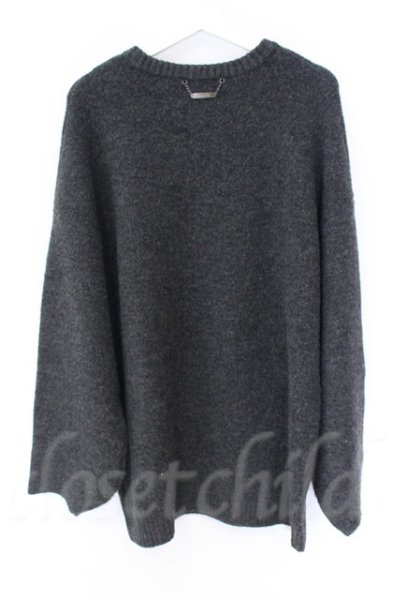 画像3: ADRER / BIGアクリルニットソー M グレー O-25-11-08-017-AD-to-YM-OS (3)