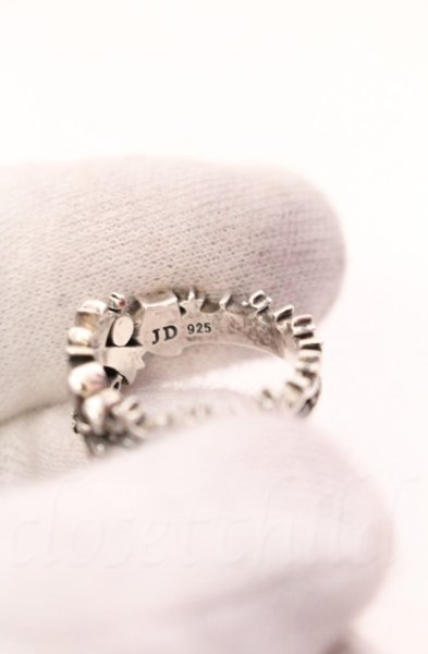 画像5: Justin Davis / FIELD OF ELYSIUM リング 13号 シルバー O-25-11-08-018-Ju-ac-YM-OS (5)