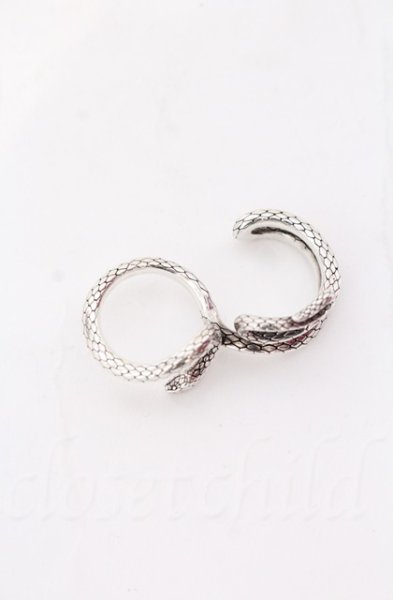 画像4: Justin Davis / TWISTED FATE リング 大約16号：小11号 シルバー O-25-11-08-020-Ju-ac-YM-OS (4)