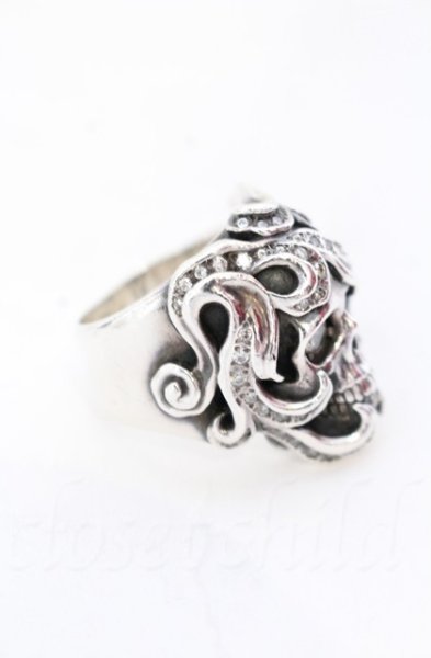 画像3: Justin Davis / ANDY　リング 16号 シルバーｘクリア O-25-11-08-021-Ju-ac-YM-OS (3)