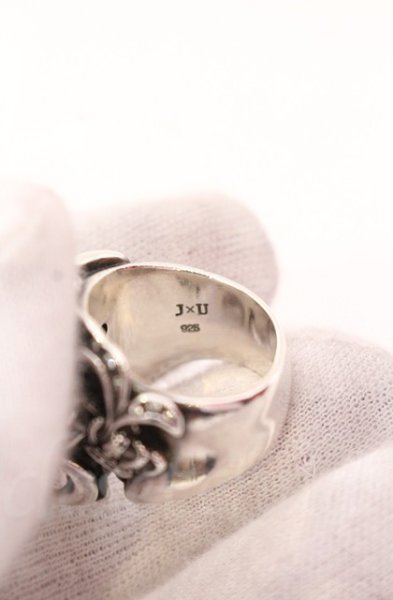 画像5: Justin Davis / ANDY　リング 16号 シルバーｘクリア O-25-11-08-021-Ju-ac-YM-OS (5)