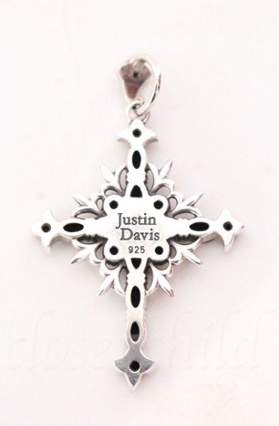 画像3: Justin Davis / ST.POPE JOHN ペンダント  シルバーｘブラック O-25-11-08-022-Ju-ac-YM-OS (3)