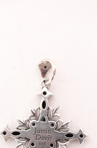 画像4: Justin Davis / ST.POPE JOHN ペンダント  シルバーｘブラック O-25-11-08-022-Ju-ac-YM-OS (4)