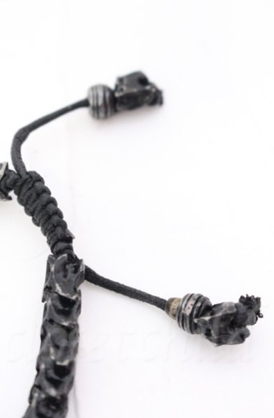 画像3: IFSIXWASNINE / 蛇骨ブレスレット　3PACK  ブラック O-25-11-08-023-IF-ac-YM-OS (3)