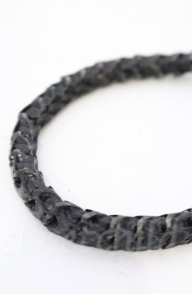 画像4: IFSIXWASNINE / 蛇骨ブレスレット　3PACK  ブラック O-25-11-08-023-IF-ac-YM-OS (4)