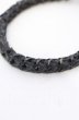 画像5: IFSIXWASNINE / 蛇骨ブレスレット　3PACK  ブラック O-25-11-08-023-IF-ac-YM-OS (5)