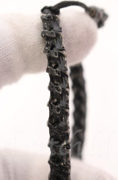 画像6: IFSIXWASNINE / 蛇骨ブレスレット　3PACK  ブラック O-25-11-08-023-IF-ac-YM-OS (6)