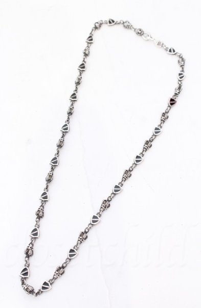 画像1: Justin Davis / CROWN SHIELD LINK チェーン 50cm シルバー O-25-11-08-024-Ju-ac-YM-OS (1)