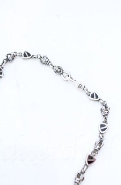 画像3: Justin Davis / CROWN SHIELD LINK チェーン 50cm シルバー O-25-11-08-024-Ju-ac-YM-OS (3)