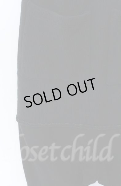 画像4: A.F ARTEFACT / WOOL RIB BLOCKING SARROUEL（ウールリブブロッキングサルエルパンツ）  ブラック O-25-11-23-023-A.-pa-YM-OS (4)