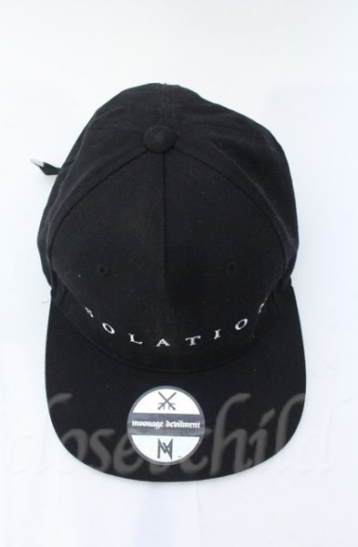 画像3: Moonage Devilment / DEVILMENT キャップ  ブラック O-25-11-23-028-Mo-za-YM-OS (3)