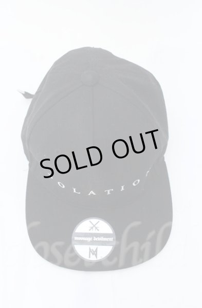 画像3: Moonage Devilment / DEVILMENT キャップ  ブラック O-25-11-23-028-Mo-za-YM-ZT133 (3)