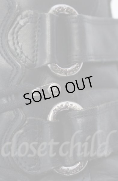 画像10: New Rock / リアクターブーツ 42（27cm） ブラックｘシルバー O-25-11-23-029-NR-sho-YM-OS (10)