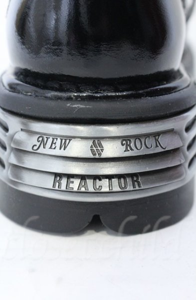 画像8: New Rock / リアクタースパイクチェーンブーツ 44（27.5cm） ブラック O-25-11-23-030-NR-sho-YM-OS (8)