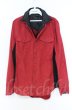 画像1: CIVARIZE / Preludeシワ加工2枚衿レイヤードシャツ 44 レッド O-25-11-23-003-CI-sh-YM-OS (1)